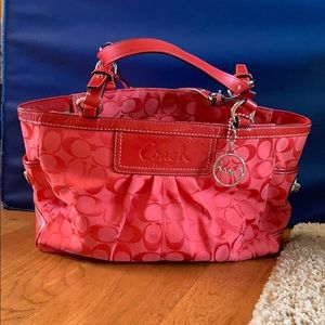 Beautiful Coach hand bag.